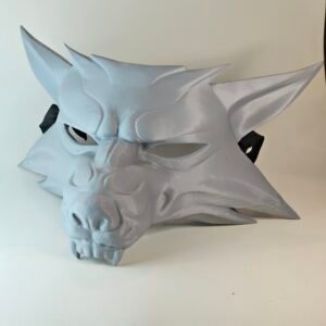Mascara de lobo Witcher